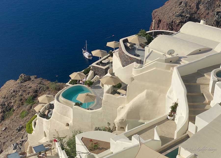 image depicting Santorini hotels