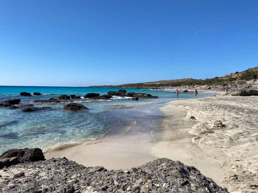 view of Kedrodasos Beach in Crete