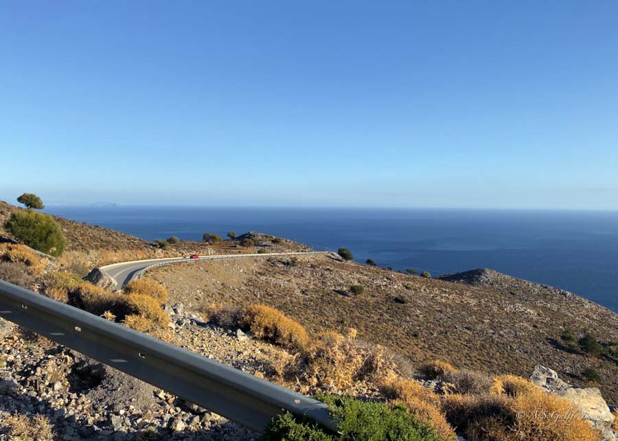 road to Saki in Crete