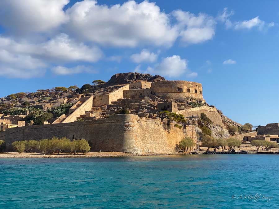 view of Spinalonga island