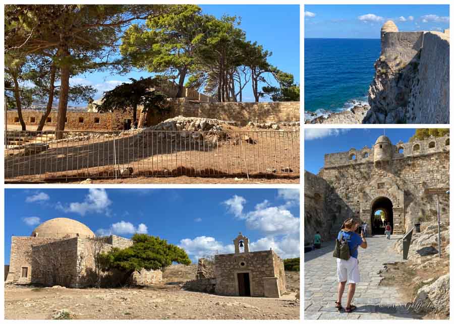 image of the Venetian Fortress in Crete