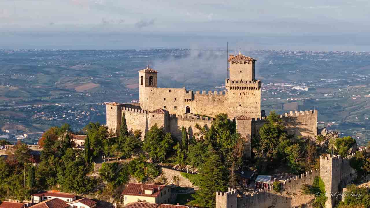 view of Guaita Fortress