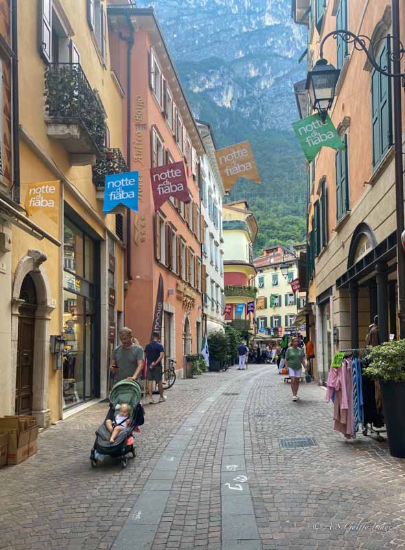 Colorful buildings in Riva