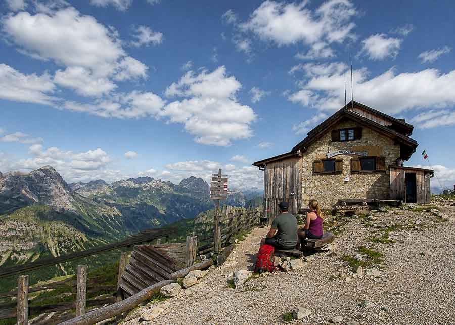 360º view from Refugio Novolau