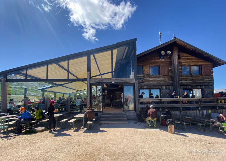 View of Refugio Scociattoli