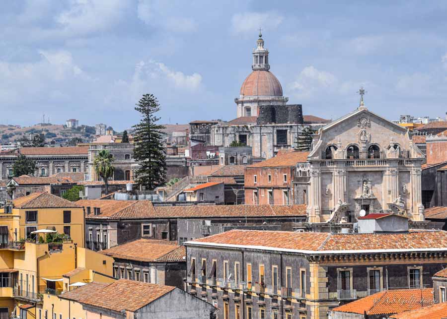 Catania cityscape