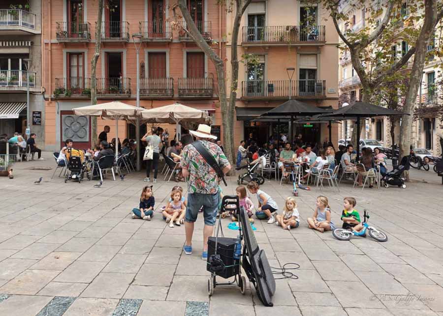 Square in Barri de Gràcia