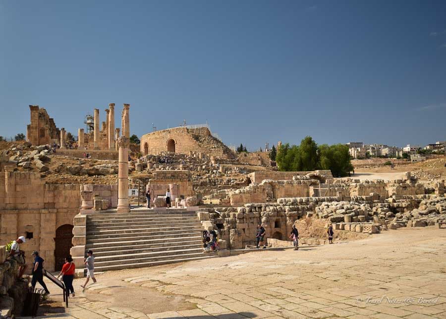 the Ancient Roan City of Jerash (Gerasa) in Jordan