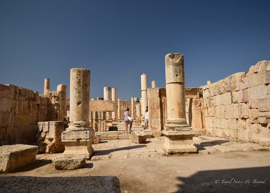 Jerash, One of the best-preserved Roman cities outside Italy