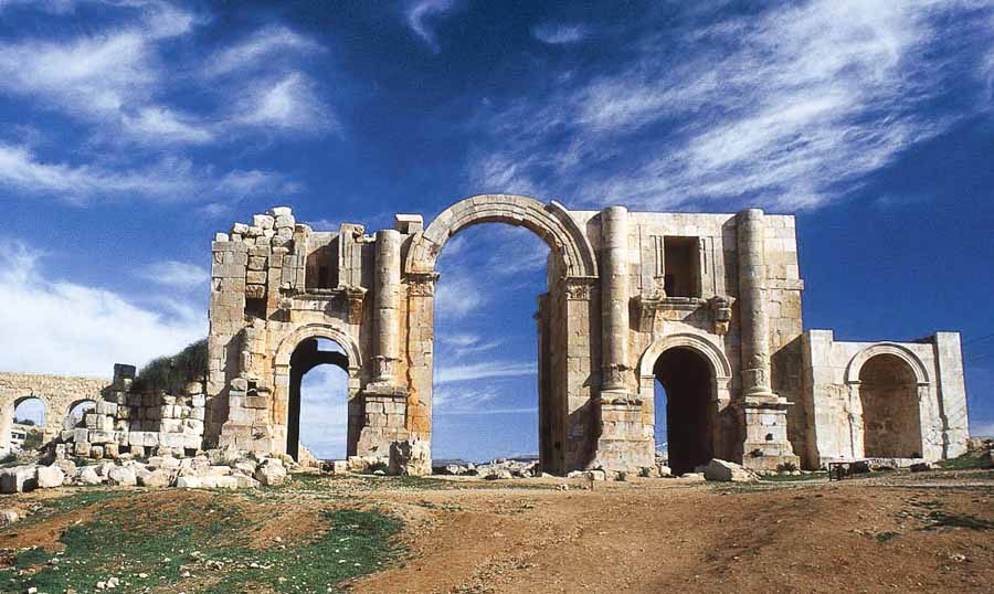 Jerash ruins in Jordan