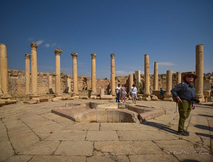 Oval Plaza in Jerash