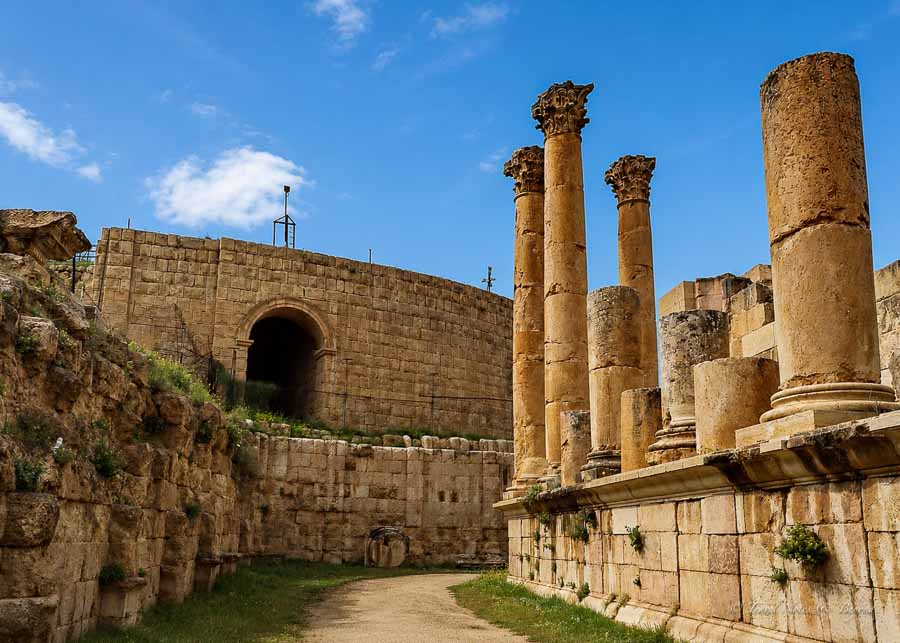 Temple of Zeus in Jerash