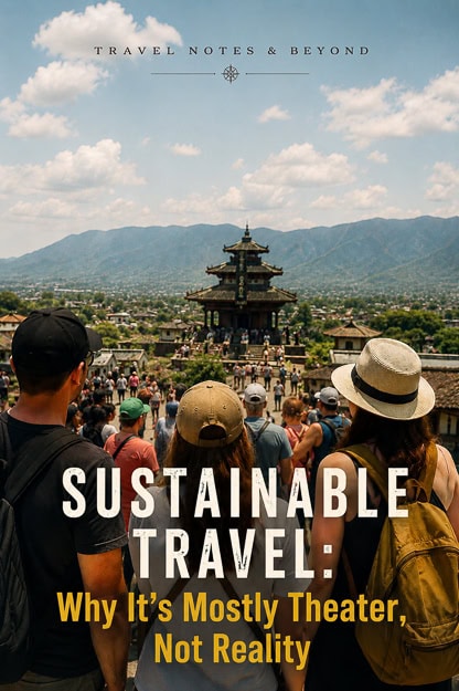 Sustainable ravel is mostly theater