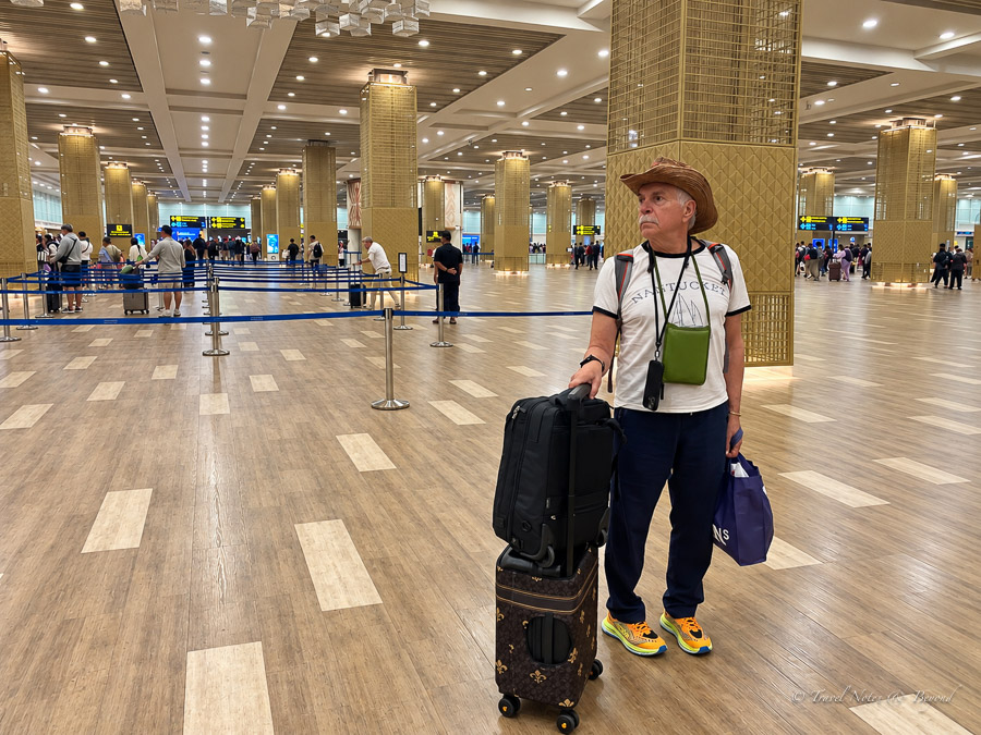 Bali airport, where we started our 2 week Indonesia itinerary