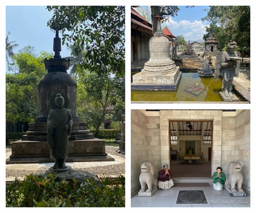 We visited the Mendut Buddhist Monastery on day 5 of our 2 week in Indonesia Itinerary