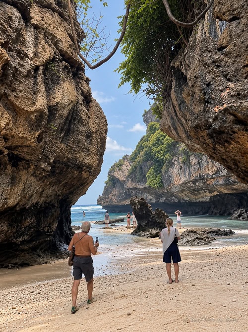 Sultan beach in the morning