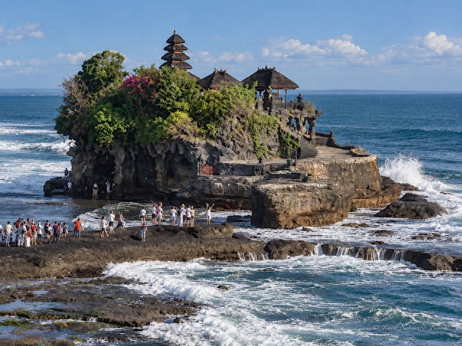 Sunset at Tanah Lot