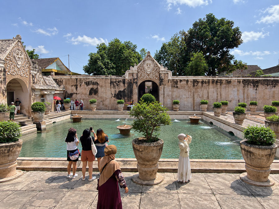 Taman Sari, the Sultan's former water palace.