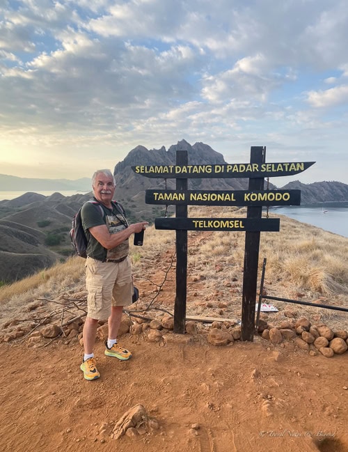 Hiking on Padar Island