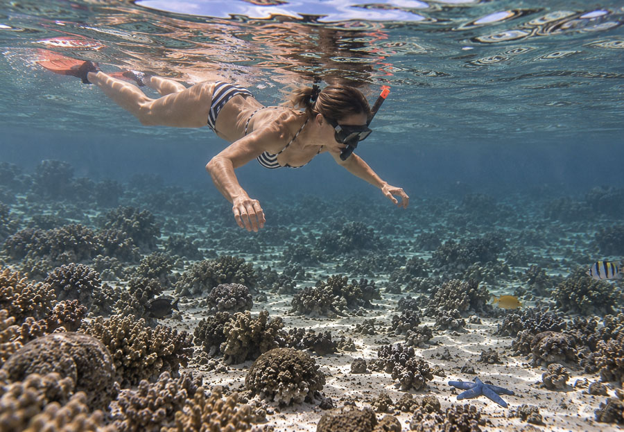 snorkeling at Doropeti